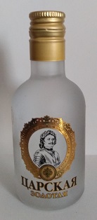 VODKA CARSKÁ ZLATÁ (Царская Золатая)