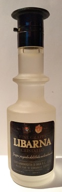 (2) Fine Grappa Libarna Cristallo